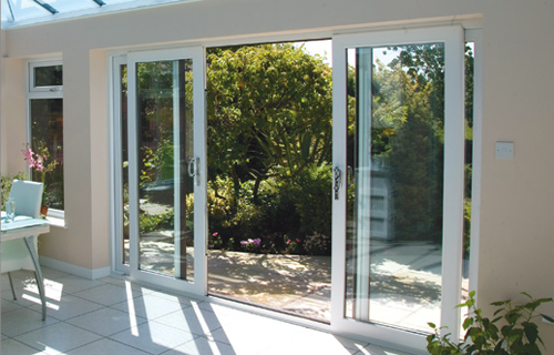 2 Track Sliding Door